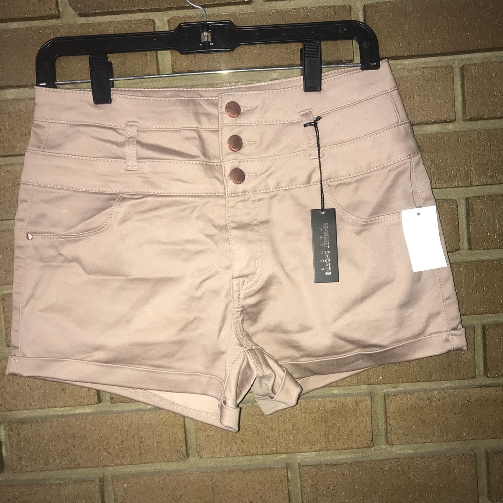 High waisted shorts